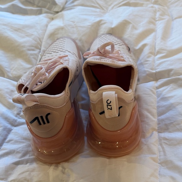 Nike Women's Air Max 270 Blush Pink Size 8 - like new - Picture 3 of 5